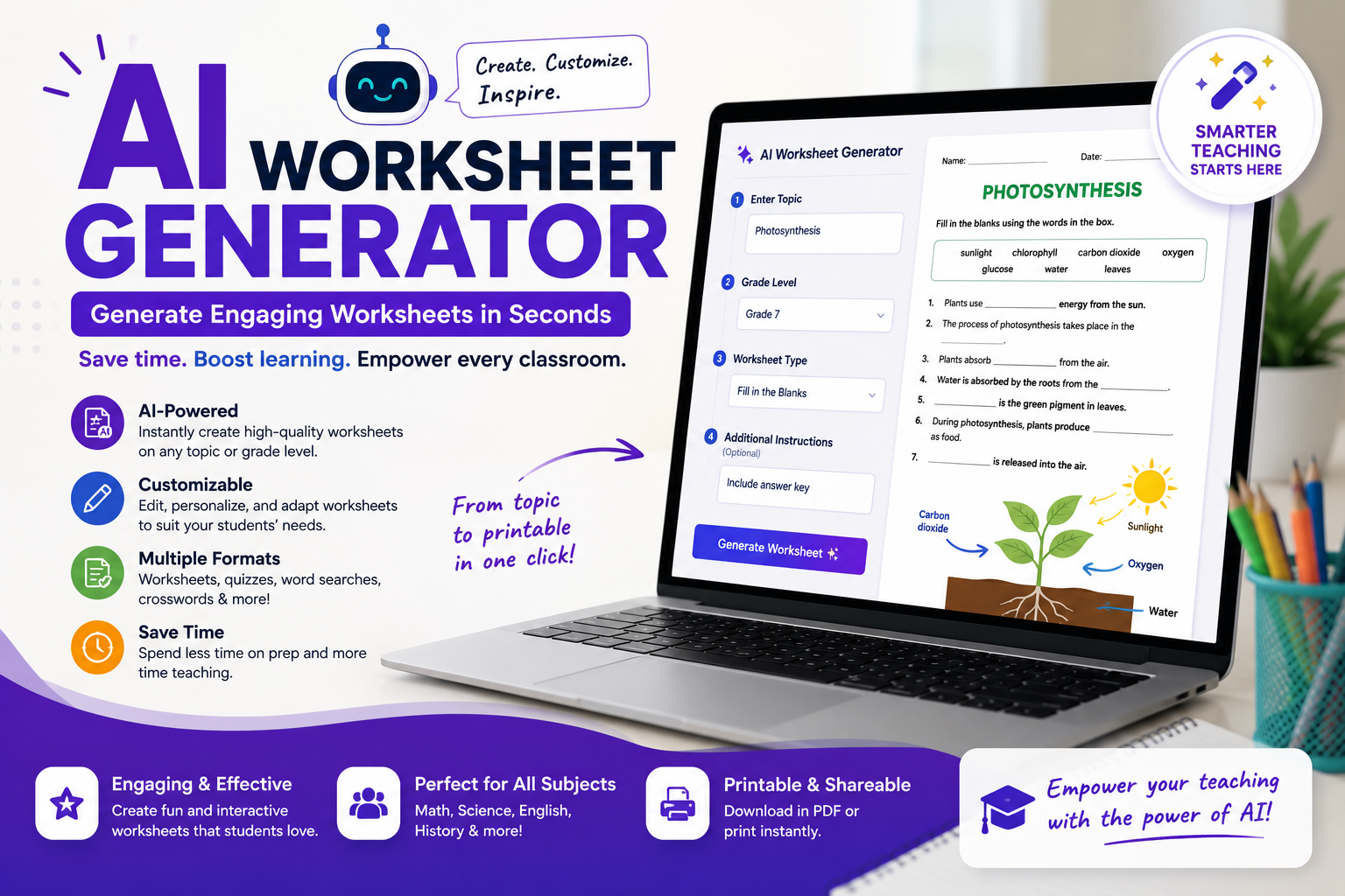 ai worksheet generator