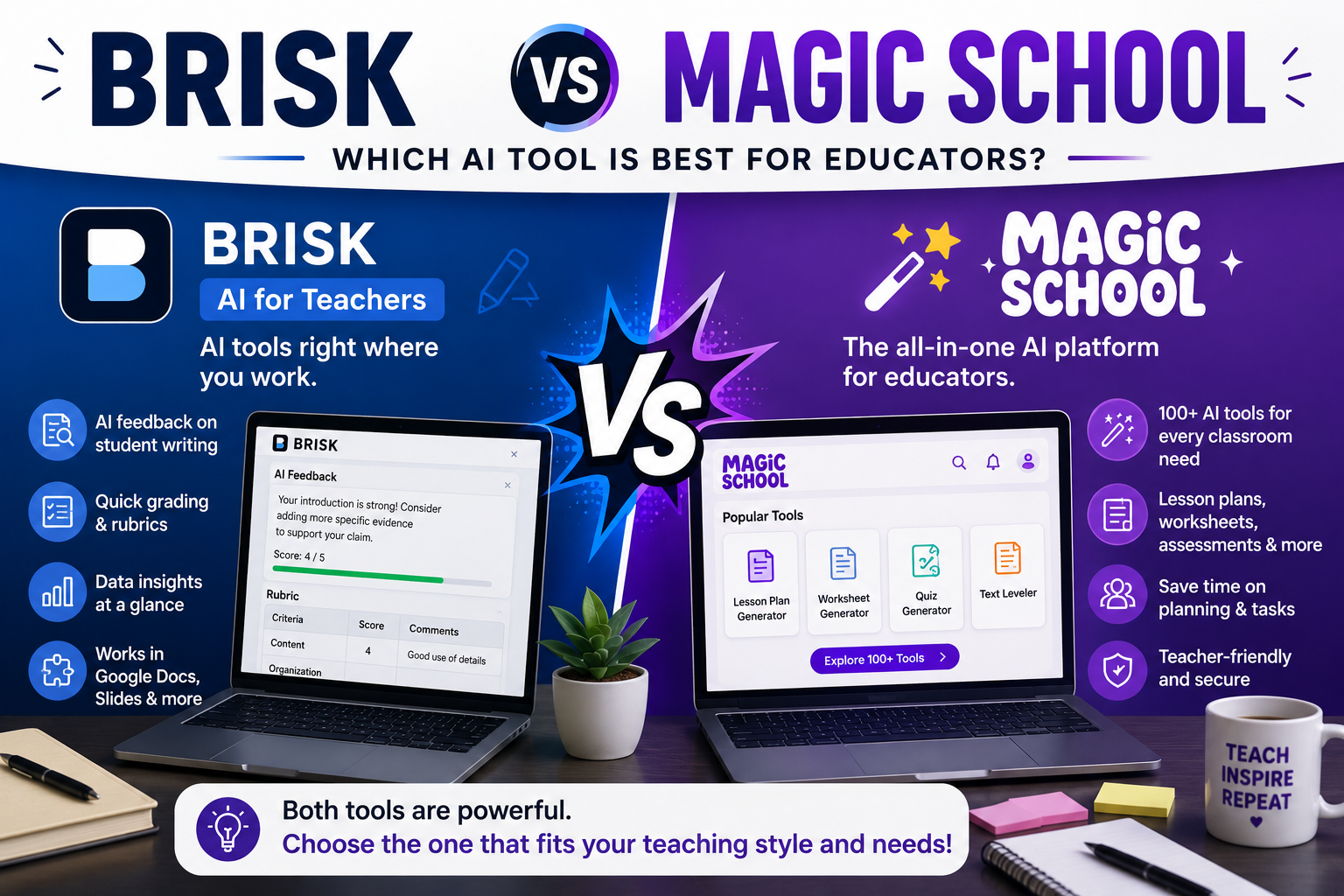 brisk vs magicschool